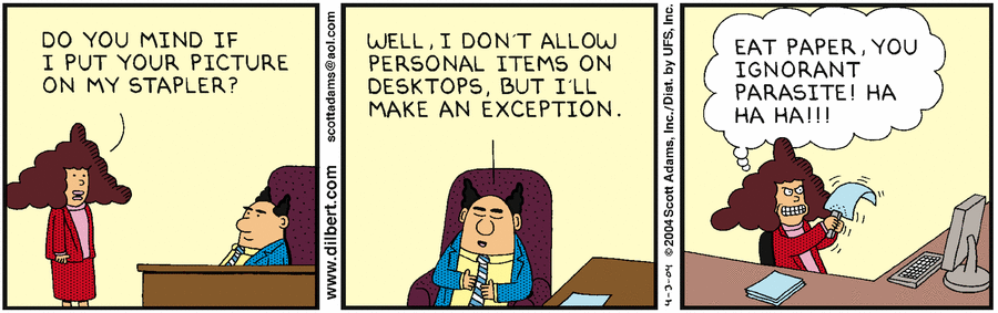 Dilbert Cartoon